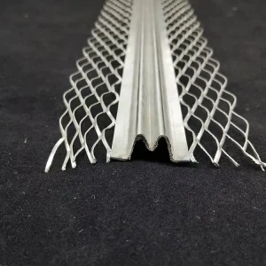 Galvanized Expansion Joint for Ideal Plaster or Stucco Thickness and Reduces the Stresses of Expansion and Contraction