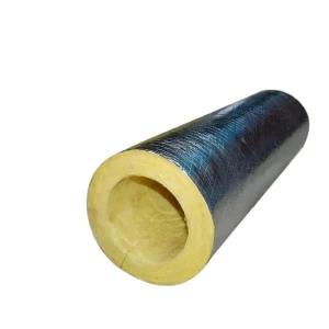 Glass Fiber Cotton Tube Shell Heat Network Insulation Pipe Thermal Fireproof Rock Wool and Wool Insulation Pipe
