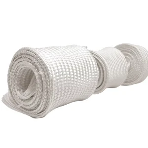 Glass Fiber Sleeve High Temperature Fiberglass Braided Cable Sleeve for Wire Insulation