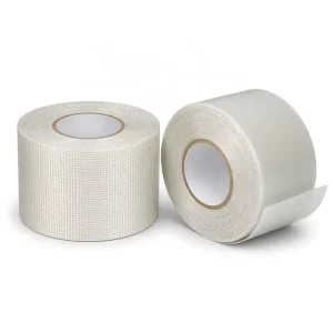Glass Kiln Insulation High Silica Self Adhesive Tape 1000C Refractory Fiber Wrap for Furnace Sealing