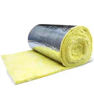 Glass Wool Roll Felt High Temperature Resistant Fire Retardant Sound Insulation Glass Wool Factory Direct and Durable