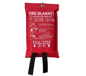 Glassfiber Flame Retardant 1m*1m Fire Blanket for Electric Fire Home Fire Extinguish