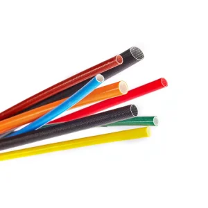 Global Sales High Voltage And High Temperature Resistant Insulation Silicone Rubber Glass Fiber Sleeve