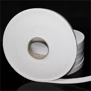 HAZ Grade Ceramic Fiber Tape & Blanket Non Flammable Insulation Material Adhesive Sealing for Industrial Furnace Liners 1350C