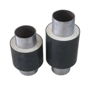 HDPE Jacket Polyurethane Thermal Pur Insulation Tube Pre Insulated Steel Pipe Thermal Pur Insulation Tube for Hot Water