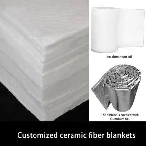 HP High Pure Ceramic Fiber Blanket 1260 1450C High Temperature Insulation Material for Industrial Kiln Liners HY2 1260