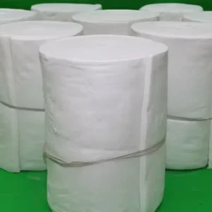 HS Code Double Sided Ceramic Wool Fiber Blanket Fireproof Insulation Material Competitive Price Heat Insulation