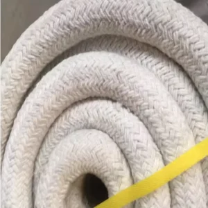 HT Refractory Ceramic Fiber Round Ceramic Fiber Rope for High Temperature Oven Door Seal