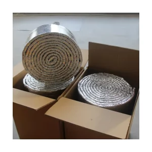 HZ High Zirconium Ceramic Fiber Blanket Pure White 96 Density for Duct Insulation 2 Hours Fire Resistance 1050C Working