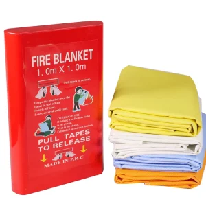 Heat Insulation Blanket Fire Retardant Protection Fiberglass Emergency Fire Blanket
