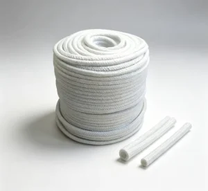 Heat Insulation Ceramic Fiber Braided Rope for Furnace and Boiler Door Gasket