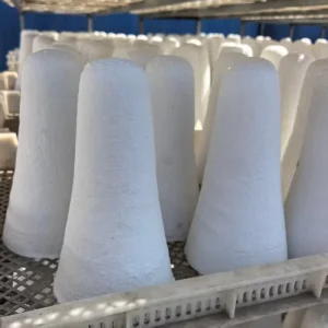 Heat Insulation Ceramic Fiber Plug Sleeve Alumina Silicate Fireproof Corrosion Resistant Industrial Equipment Plug