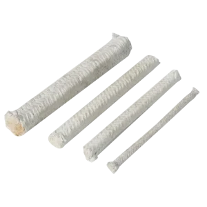 Heat Insulation Fireproof Braided Ceramic Fiber Round Rope Square Rope