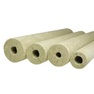 Heat Insulation Rock Mineral Wool Pipe Cover Mineral Wool Pipe Insulation