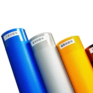 Heat Resistant Silicone Rubber Coated Fiberglass Cloth for Fabric Expansion Joint