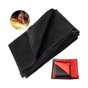 Heavy Duty Fiberglass Fire Blanket EN1869 Certification Heat Chemical Resistant for Emergency Firefighting Retardant Protection