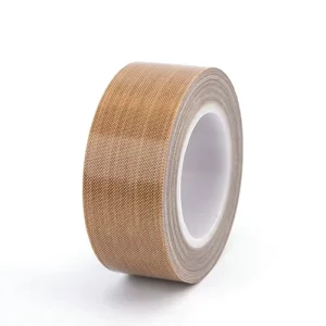 Heavy Duty High Temperature Resistant Non Stick 0.30mm PTFE Fiberglass Tape Adhesive Tape for Continuous Band Sealer