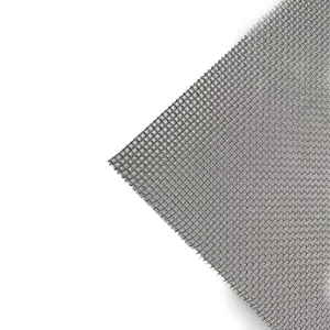 Heavy Duty Stainless Steel Woven Wire Mesh for Filters Reinforced Edges Abrasion Resistance Cutting Plain Weave