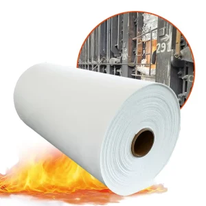 High-Alumina Ceramic Fiber Paper (1mm/2mm/3mm Thickness) Pizza Oven Gaskets Thermal Insulation Boards Thermal Conductivity 0.075