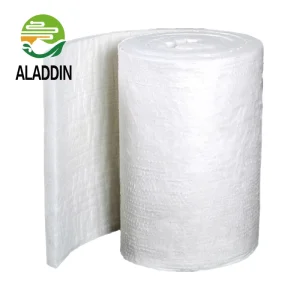 High Aluminum 1400 Low Zirconium Ceramic Fiber Blanket Fire Insulation Boiler White