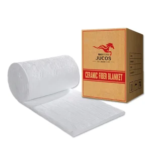 High Aluminum Zirconium Ceramic Fiber Blanket 128kg/m3 High Density Furnace Insulation 1600C Zirconia Refractory Kaowool Roll
