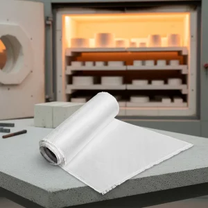 High Clean High Silica Alkali Free E Glass Fiberglass Twill Woven Fabric 1000 Isolation Cloth for Special Ceramic Sintering