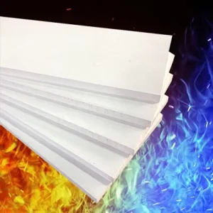 High Density 260kg 320kg M3 Ceramic Fiber Board 1430°C Heat Resistant Insulation Furnace