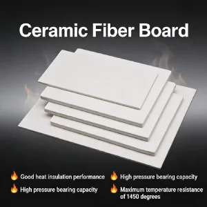 High Density Alumina Silicate Ceramic Fiber Board For Annealing Furnace And Kiln Repair