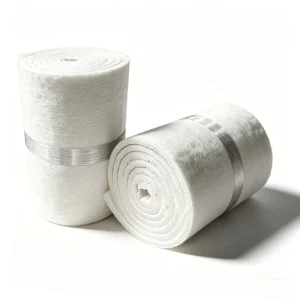 High Density Aluminum Silicate Ceramic Fiber Blanket Anti Aging Heat Insulation Mat for Industrial High Temp Field