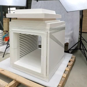 High Density Ceramic Fiber Furnace Chamber Aluminum Silicate Refractory Furnace Liner