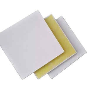 High Density Fiberglass Board Modern Design Acoustic and Heat Absorbing Soundproofing Panels Fireproof