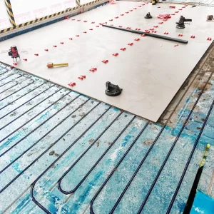 High-Density Floor Heating Module Board Aluminum Thermal Conductive Layer Modern for Hotel Use Eco-Friendly Easy Installation