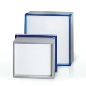 High Efficiency H13 Foldable Fiberglass HEPA Air Filter Panel 0.3um 99.999% Eco friendly Customizable Size Industrial