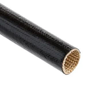 High Flexible Fiberglass Silicone Resin Sleeving Brick Red 8.0mm 4.0KV 100meters Per Pack Self-Extinguishing High Temp Resistant