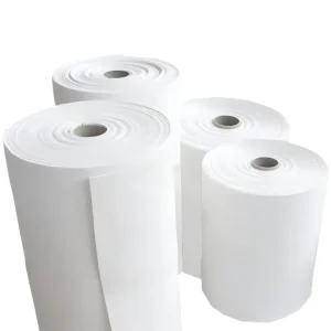 High Heat Resistant 0.5-12mm Thickness Pure White Zirconium Ceramic Fiber Paper ST Grade Refractory 1050-1350C Working Fiber