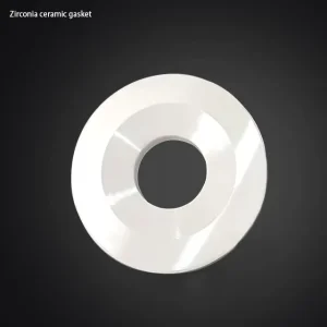 High Heat Temperature Resistant Zirconia Ceramic Gasket Industrial Ceramic Cutting Bending Services Custom for Special Sizes