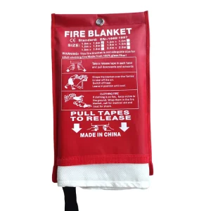 High Performance Fireproof Aluminium Insulation Fire Blanket Emergency Fire Extinguishing Tool