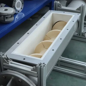 High Precision Alumina Ceramic Helix High Hardness Industrial Ceramic Parts for Construction Machinery