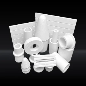 High Precision Vacuum Formed Ceramic Fiber Products Industrial Thermal Protection
