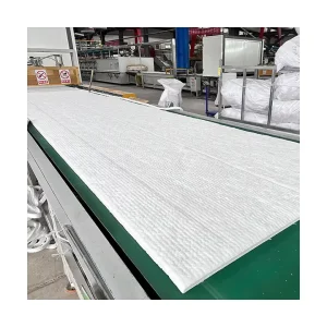 High Pure Al2O3 Ceramic Fiber Blanket for Industrial Furnace Liners 1100C Working Temperature