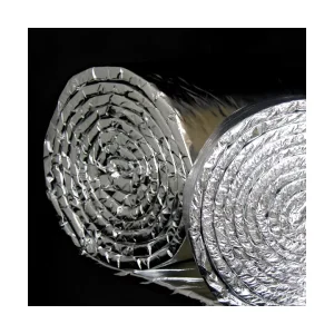 High Pure Duct Insulation Ceramic Fiber Blanket with Al Foil for Industrial Furnace Liners 6-60mm Thickness