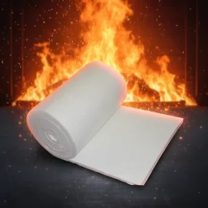 High Purity Ceramic Fiber Blanket 1600C Stable Chemical Composition High Temperature Insulation Refractory Customizable
