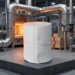 High Purity Ceramic Fiber Blankets 1260C Refractory Ceramic Fiber Products for Glass Melting Furnace Insulation