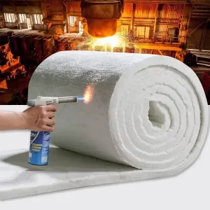 High Quality Ceramic Fiber Blanket Heat Insulation 1260 Ceramic Fiber Blanket with Aluminum Foil
