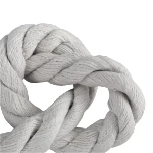 High Quality Fire Resistant Ceramic Fiber Square Braided Rope for Sealing and Filling