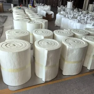 High Quality Good Thermal Insulation 1260 Degree HAZ Grade Ceramic Fiber Blanket for Kiln Lining