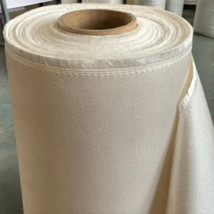 High Silica Fabric Fireproof and Heat Resistant Used for Fire Curtains and Fiberglass Mesh Cloth Applications