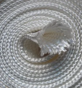 High Silica Fiber Braided Sleeve for Hose and Cable Heat Protection