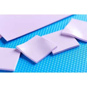 High Strength High Temperature Resistant Thermal Composite Polymer Insulator Pad 235x235x1mm 220V Pink Excellent Tensile