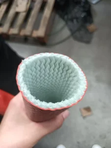 High Temp Protection Silicone Fiberglass Fire Sleeve Guard Hose with Glassfiber Custom Cutting Processing Available